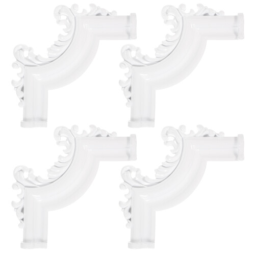 4 Pcs Ceiling Molding Corners For Indoor Decorative Use