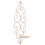 Wall Candle Holder Iron Wall Hanging Sconce For Home 10
