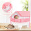 Two-Storey Hamster House Small Pet Hideout Playing Nest 4