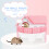 Two-Storey Hamster House Small Pet Hideout Playing Nest 10
