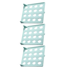 3Pcs Prático Tabuleiro Dobrador Roupas Plástico Verde Tamanho M