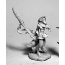 Reaper Miniatures REM77474 28 mm Dark Heaven Bones Dijoro Kvindelige Kitsune W3 Pack Mint of Miniature Games