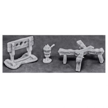 Reaper Miniatures REM77442 BONES - Torturudstyr 1 W3 Reaper Miniatures