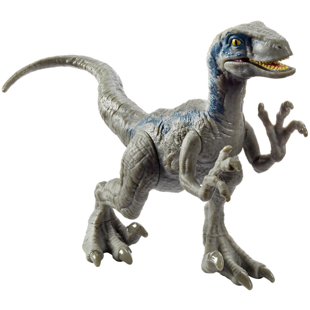 Mattel Jurassic World Attack Pack Velociraptor "Blue" Blue