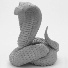 Miniaturas Reaper Rem44103 Ossos King Cobra - Conjunto de miniaturas em caixa Deluxe , Black