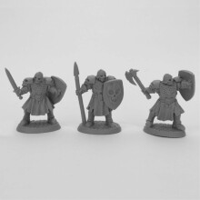 Reaper Miniatures Rem44034 Bones Maggotcrown Men at Arms Miniatures Black - Pack of 3