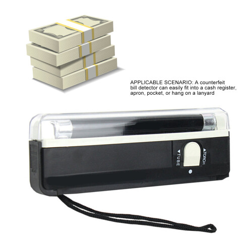 Handheld UV Light Detector for Quick Counterfeit Bill Identification 2