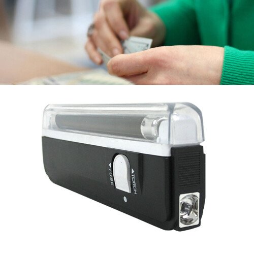 Handheld UV Light Detector for Quick Counterfeit Bill Identification
