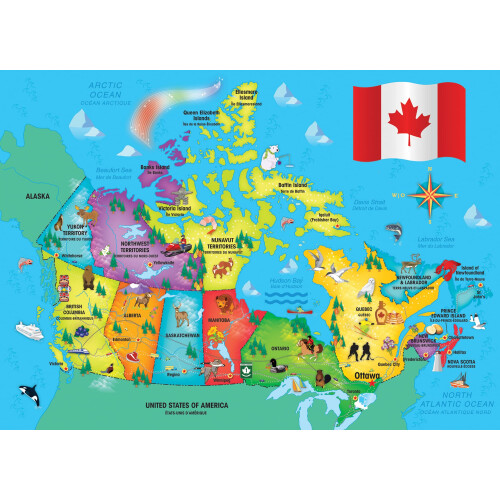 Mapa do Canad    60 PC 1