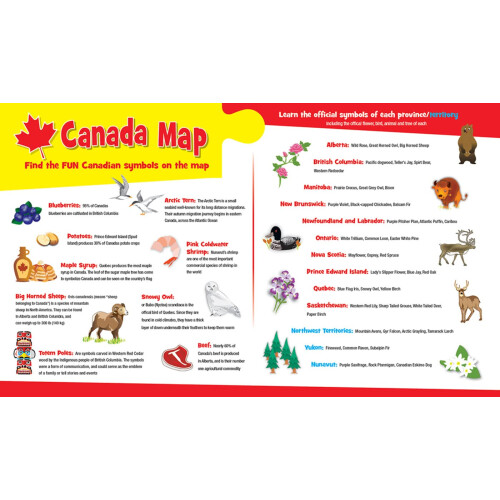 Mapa do Canad    60 PC 2