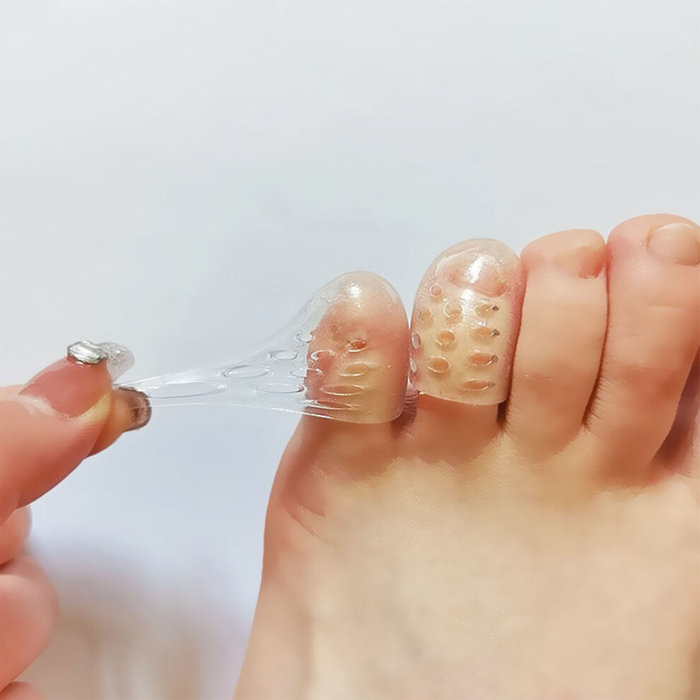 Comprehensive Little Toe Guards - 10pcs Soft Clear Silicone