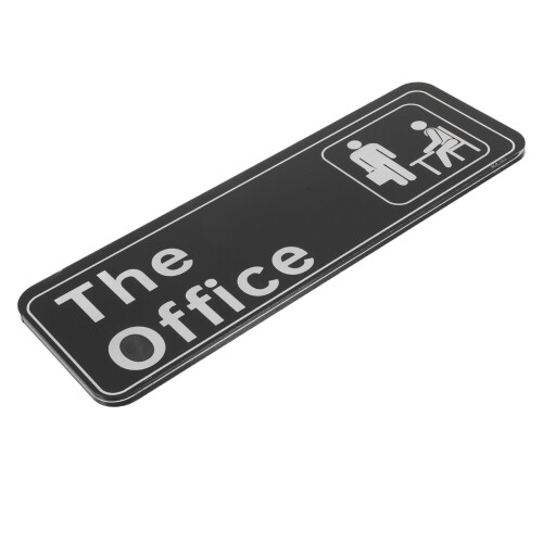 4Stk The Office Schild Acryl Türschild Einfacher 2