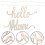4 Sets Holz Hallo Willkommen Schilder Für Zuhause Laden Restaurant 11