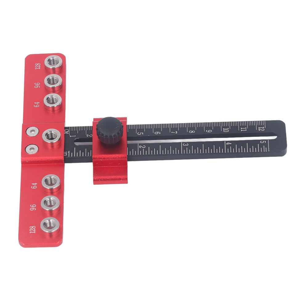 Aluminum Alloy Drawer Pull Drill Guide Cabinet Hardware Jig Adjustable 9441351830969