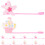 10St PVC Rietdeksels Roze Herbruikbare Rietjesdop 1