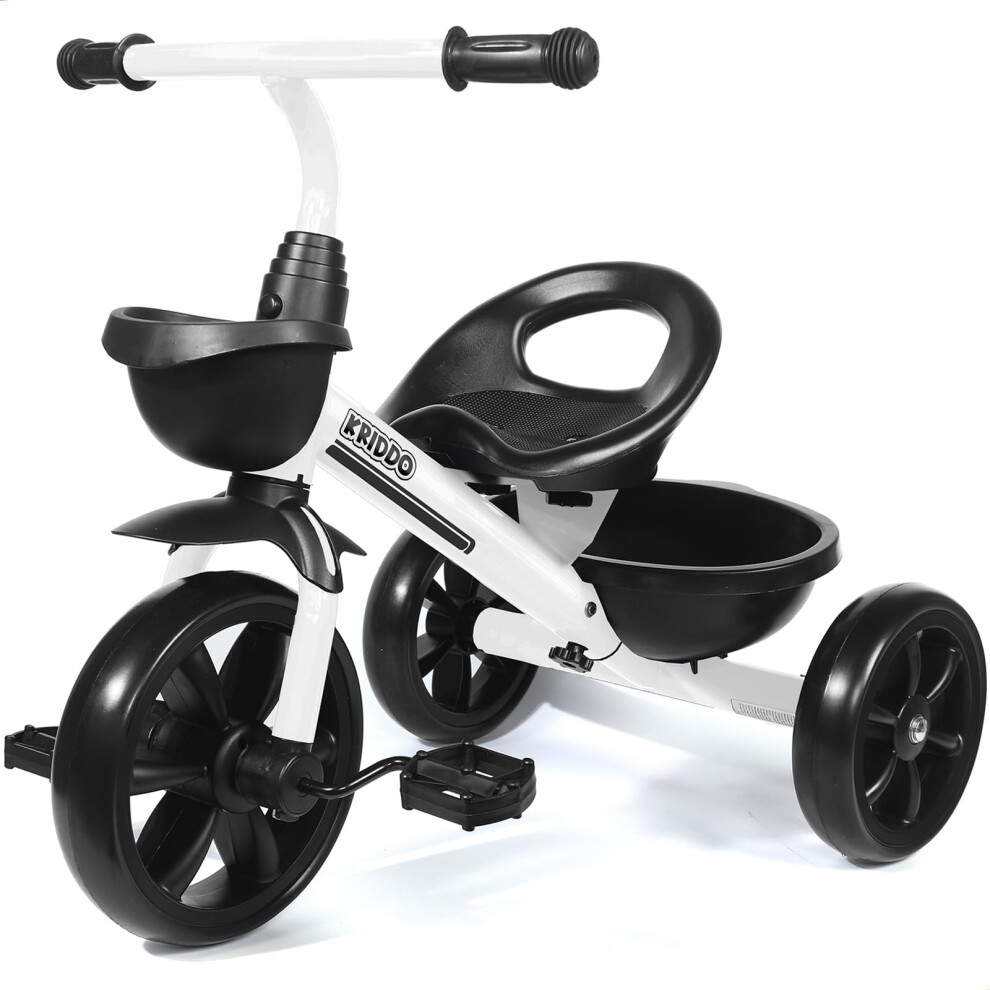 KRIDDO Kids Tricycles Age 24 Month to 5 Years  Toddler Kids Trike for 2.5 to 5 Year Old  Gift Toddler Tricycles for 2-4 Year Olds  Trikes for Toddlers-image-OPC-PFM2JDR-NEW