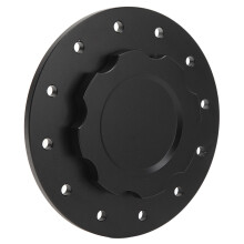 Brennstoffzellen-Deckel SLFCC 01 12-Bolt Schwarz Aluminium 3 Zoll Universal
