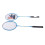 Paar langlebige Sport Badminton Schläger 1