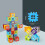 House Block Toy 140pcs, 5x5.5cm, 46 Window Board 3