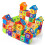 House Block Toy 140pcs, 5x5.5cm, 46 Window Board 8