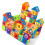 House Block Toy 140pcs, 5x5.5cm, 46 Window Board 14