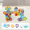 House Block Toy 140pcs, 5x5.5cm, 46 Window Board 2