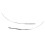 2pcs Chrome Front Bumper Lower Molding Trim for Benz C‑Class W204 8