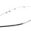 2pcs Chrome Front Bumper Lower Molding Trim for Benz C‑Class W204 11