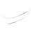 2pcs Chrome Front Bumper Lower Molding Trim for Benz C‑Class W204 12