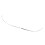 2pcs Chrome Front Bumper Lower Molding Trim for Benz C‑Class W204 1