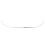 2pcs Chrome Front Bumper Lower Molding Trim for Benz C‑Class W204 2