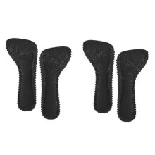 (Black)2 Pairs High Heel Shoe Pad Anti Slip Sweat Absorption Comfortable Pink