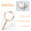 Handle Design Lupe 5x Für Ältere Zum 10