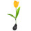 Rasenleuchte LED Solarlampe Blumenform Für Außen 5