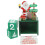 2Stk Holz Weihnachtskalender Block Tischdekoration 2