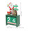 2Stk Holz Weihnachtskalender Block Tischdekoration 10