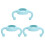 3Pcs Silicone Baby Bottle Handle Grip For Newborns 9
