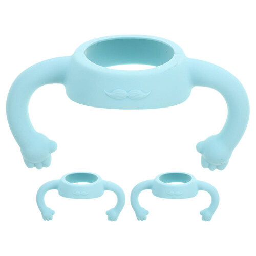 3Pcs Silicone Baby Bottle Handle Grip For Newborns 2