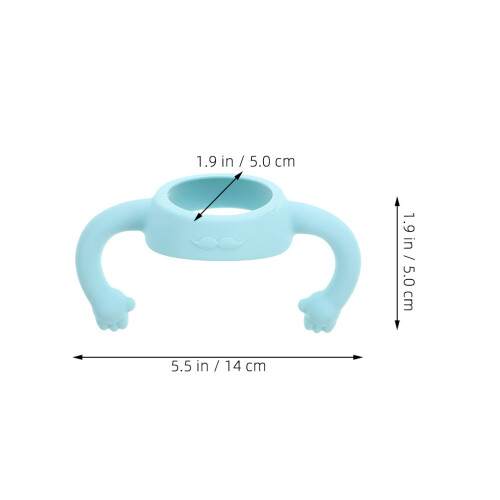 3Pcs Silicone Baby Bottle Handle Grip For Newborns 1