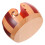 Wooden Yarn Holder Round Smooth Storage Bowl 2