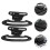 2Pcs Car Clothes Rack Headrest Coat Hanger Seat Back Hanger 8