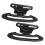 2Pcs Car Clothes Rack Headrest Coat Hanger Seat Back Hanger 1