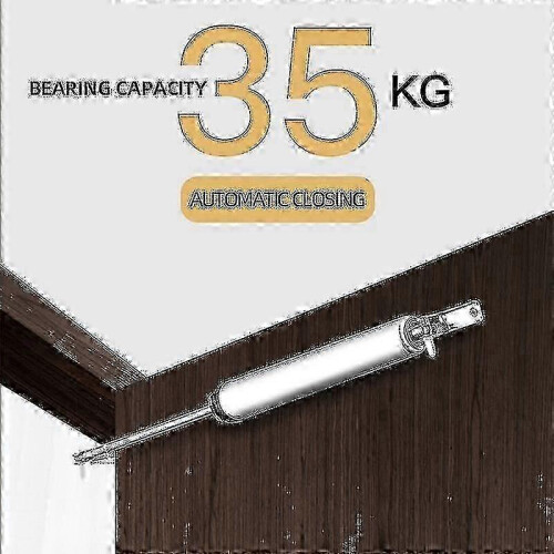Automatic Door Closer with Slow Closing Function, 90-Degree Positioning, and Adjustable Buffer.y 2