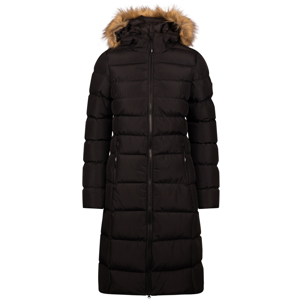 Trespass Women's Padded Jacket Audible Black Size 12 - Image 3