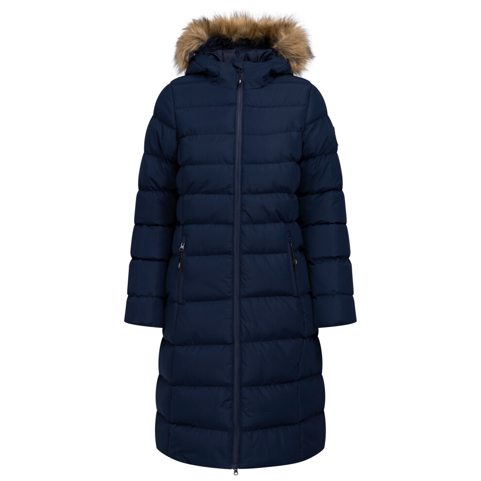 Trespass Women's Padded Jacket Audible Blue Size 16 - Image 3
