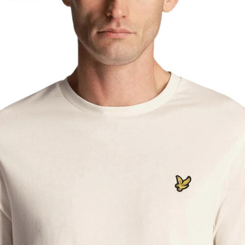 (M,Off White)Men's Short Sleeve T-Shirts, Regular Fit, Crew Neck 1