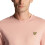 (S,Pink)Men's Short Sleeve T-Shirts, Regular Fit, Crew Neck 3