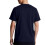 (L,Dark Navy)Men's Short Sleeve T-Shirts, Regular Fit, Crew Neck 4