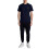 (L,Dark Navy)Men's Short Sleeve T-Shirts, Regular Fit, Crew Neck 3
