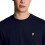 (L,Dark Navy)Men's Short Sleeve T-Shirts, Regular Fit, Crew Neck 2